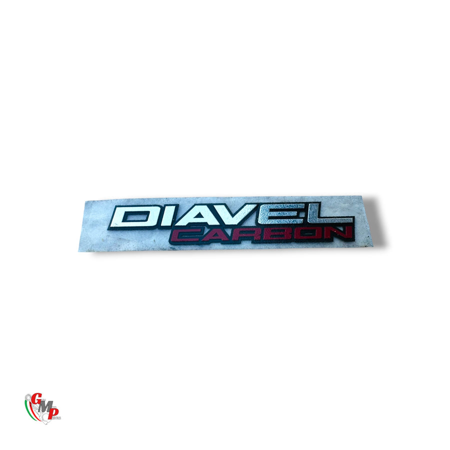 Diavel Carbon Right Emblem NEW - Ducati