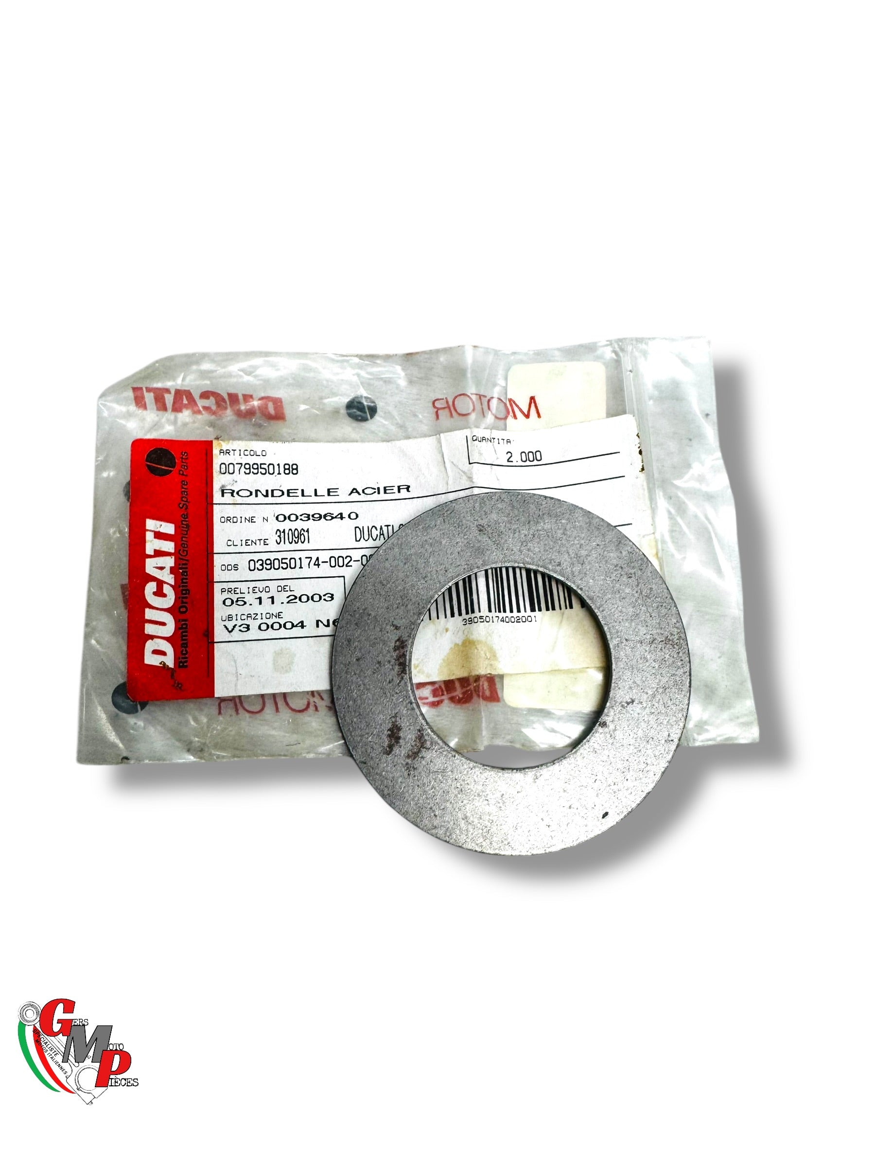 Washer Steel NEW - Ducati