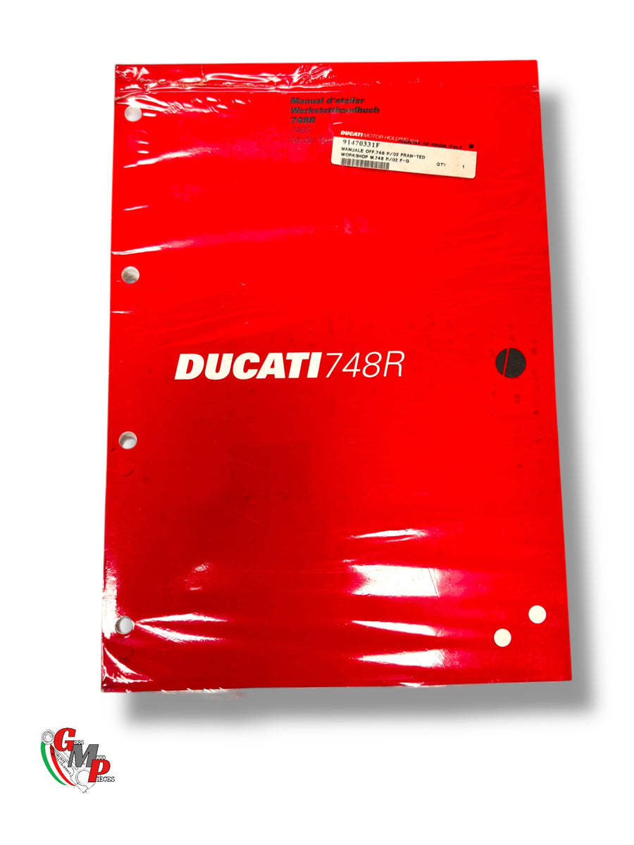 Workshop Manual 748 R 2002 French/German NEW - Ducati