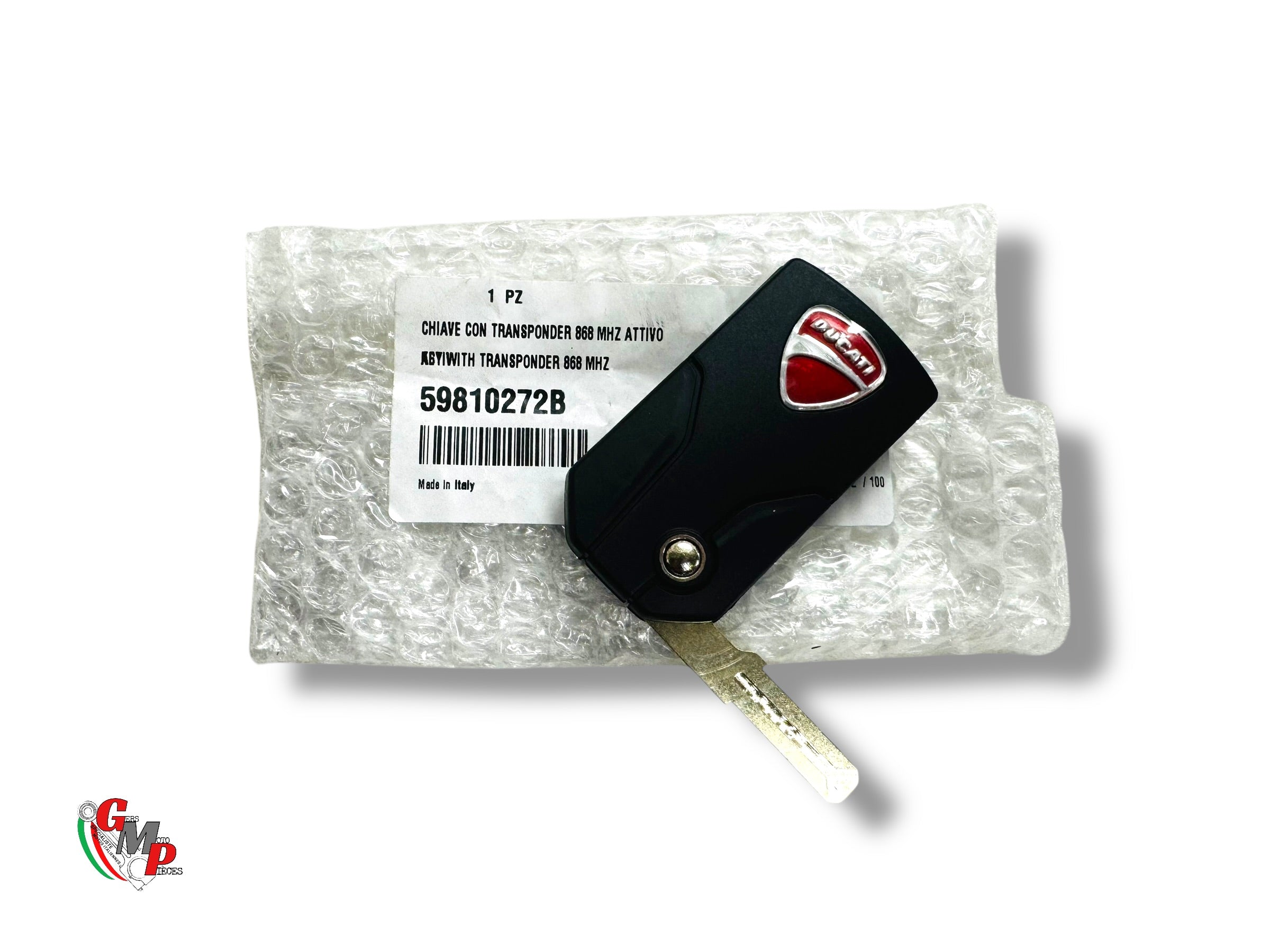 NEW Active 868 Mhz Transponder Key - Ducati