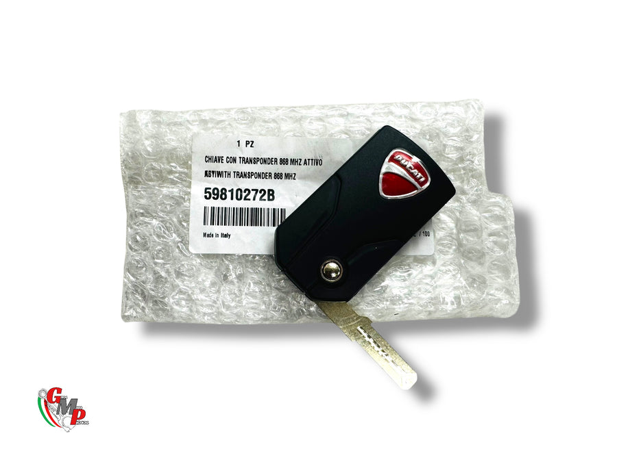 NEW Active 868 Mhz Transponder Key - Ducati
