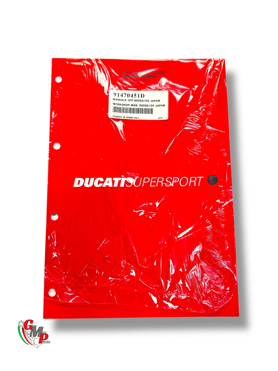 Workshop Manual 620SS 2003 Japanese/English NEW - Ducati
