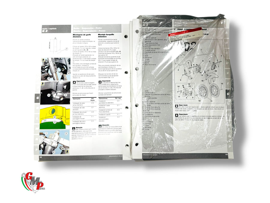 Workshop Manual 749S 2003 Esp/Por NEW - Ducati