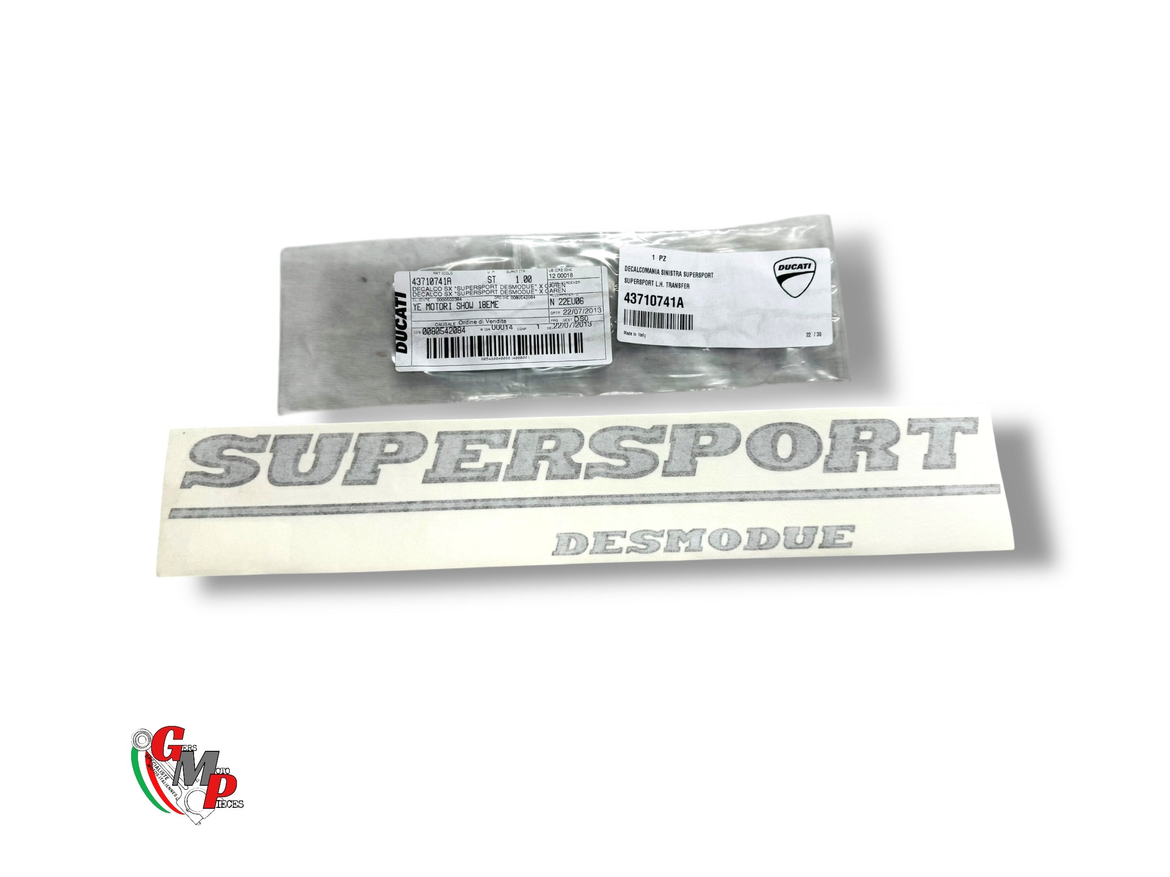 Decal Left Supersport NEW - Ducati