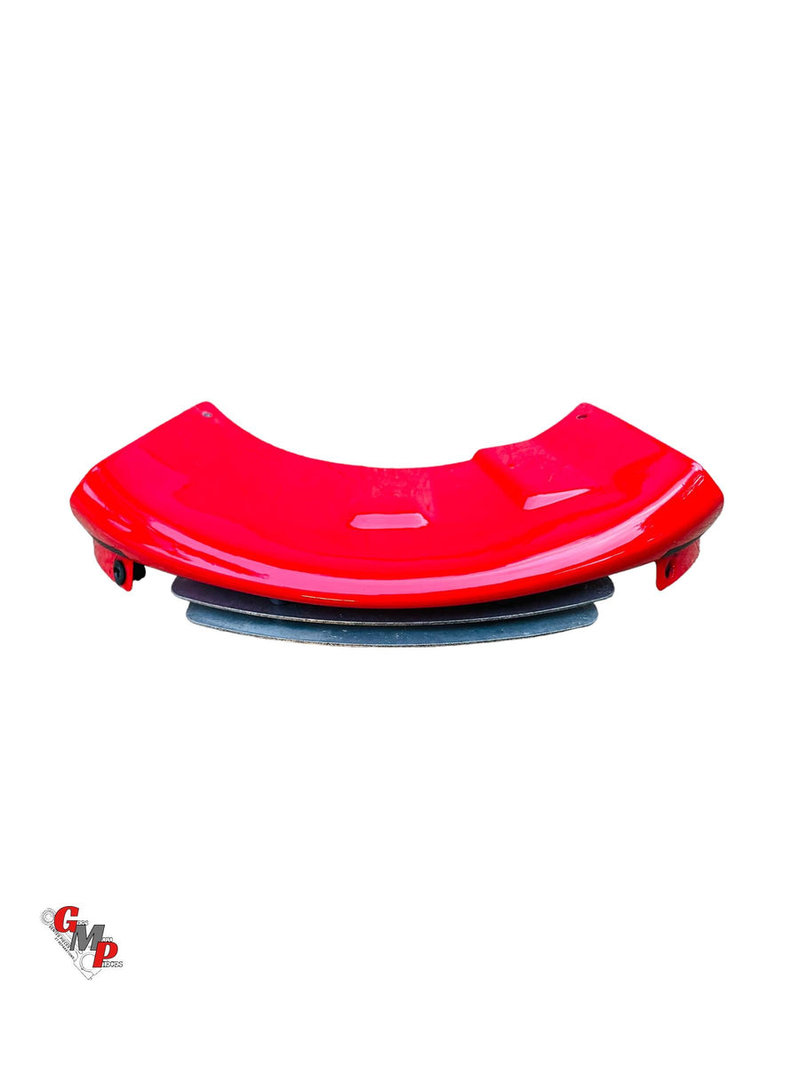 Red Fairing Under Fork Head - Ducati