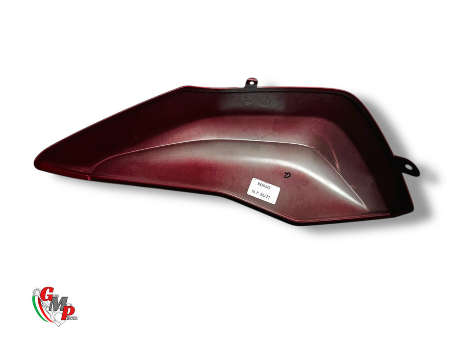 Red Left Luggage Compartment Cover - Ducati