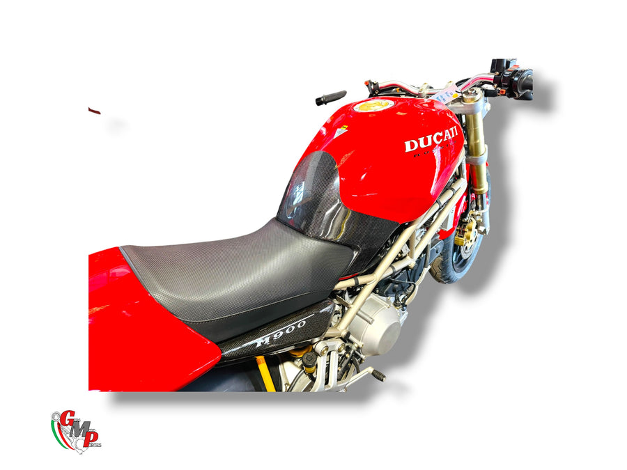 Rear Carbon Reservoir Guard NEW - Ducati