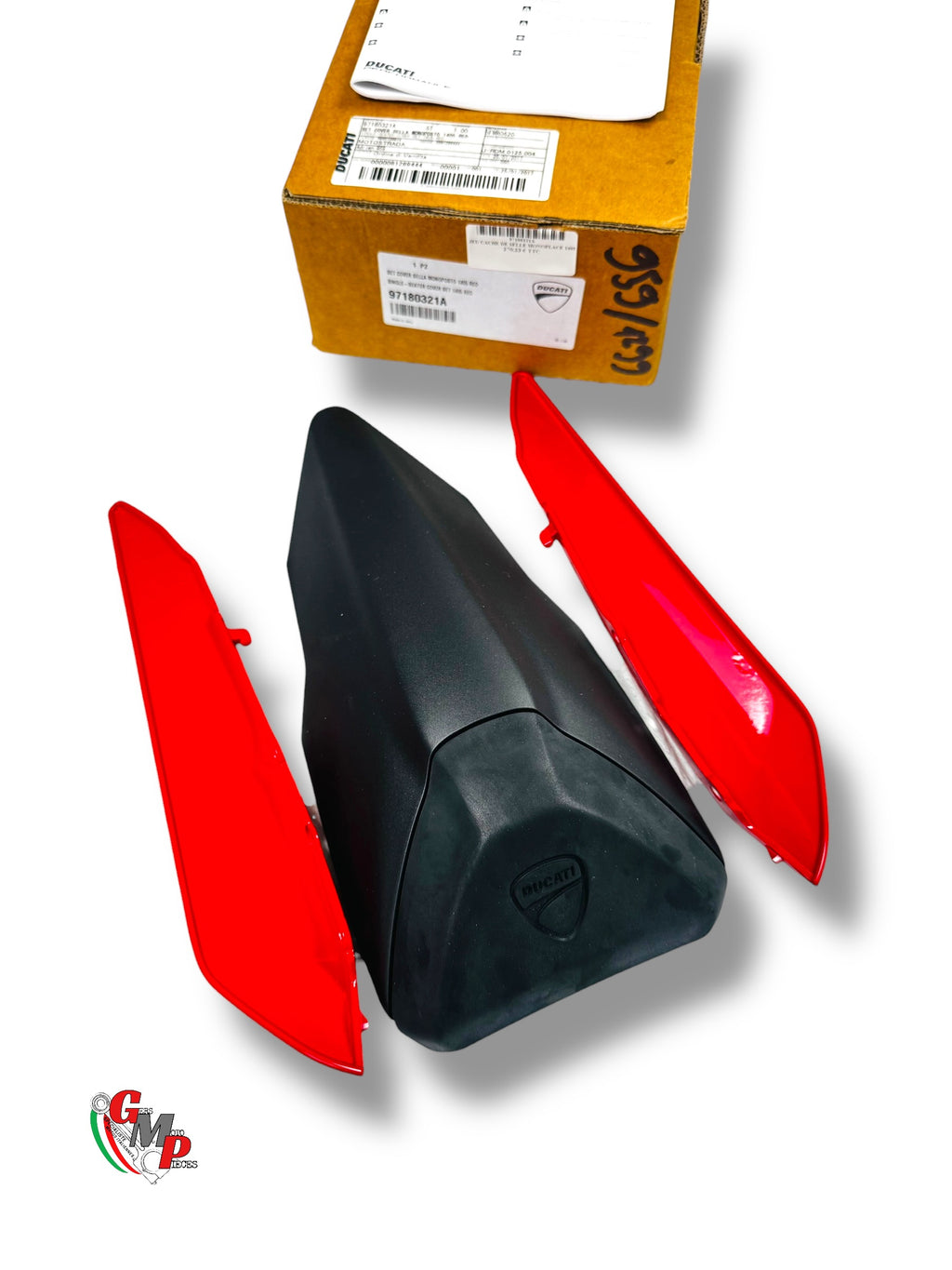 NEW Red Seat Cowl Kit - Ducati Performance