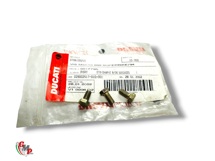 M5X10 Bichromate Screw NEW - Ducati