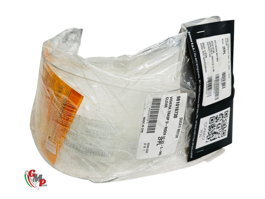 Clear Visor D-rider V2 Xs-s-ms AGV NEW - Ducati