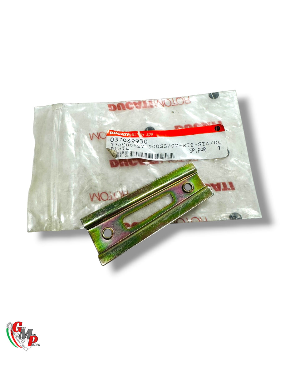 New Ducati Foot Peg Rubber Fixing Plate - Bichromate