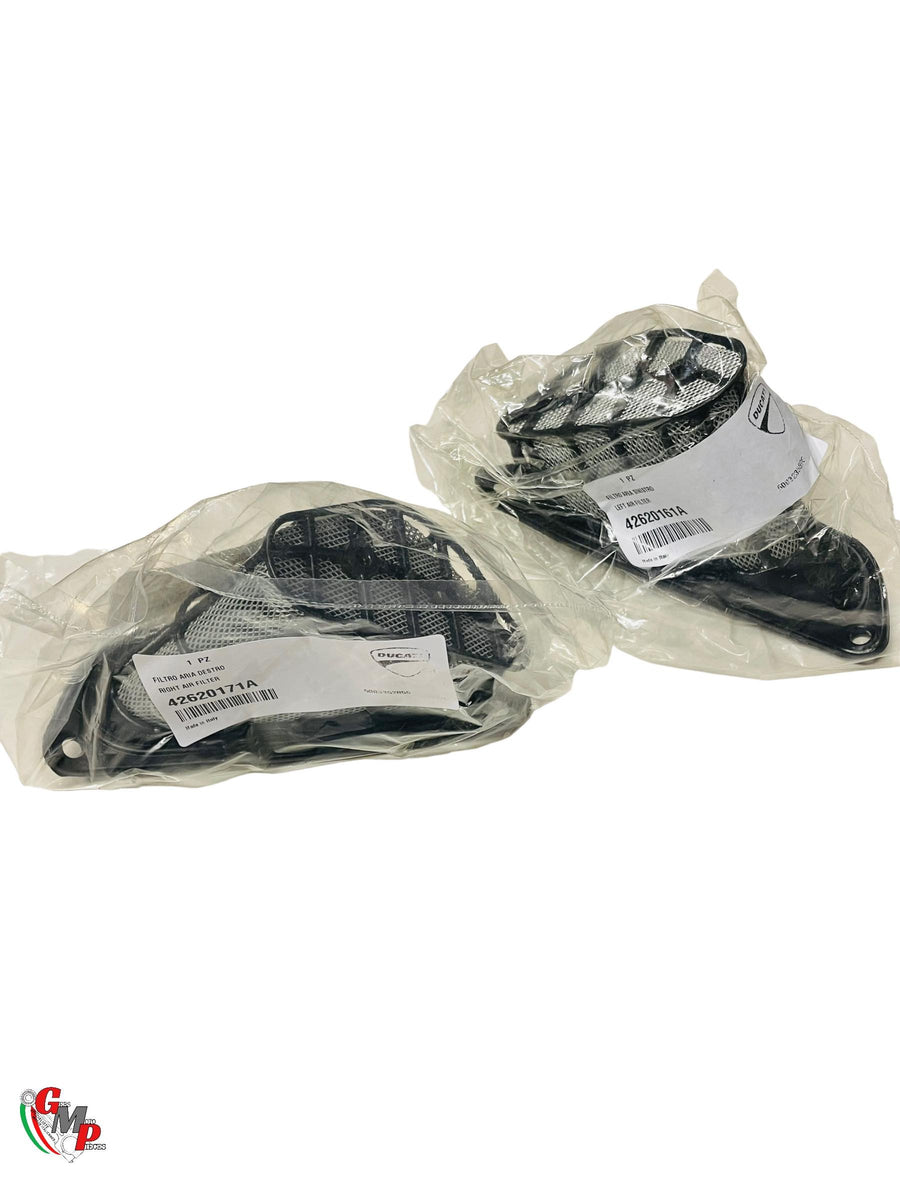NEW Left and Right Air Filter Pair - Ducati