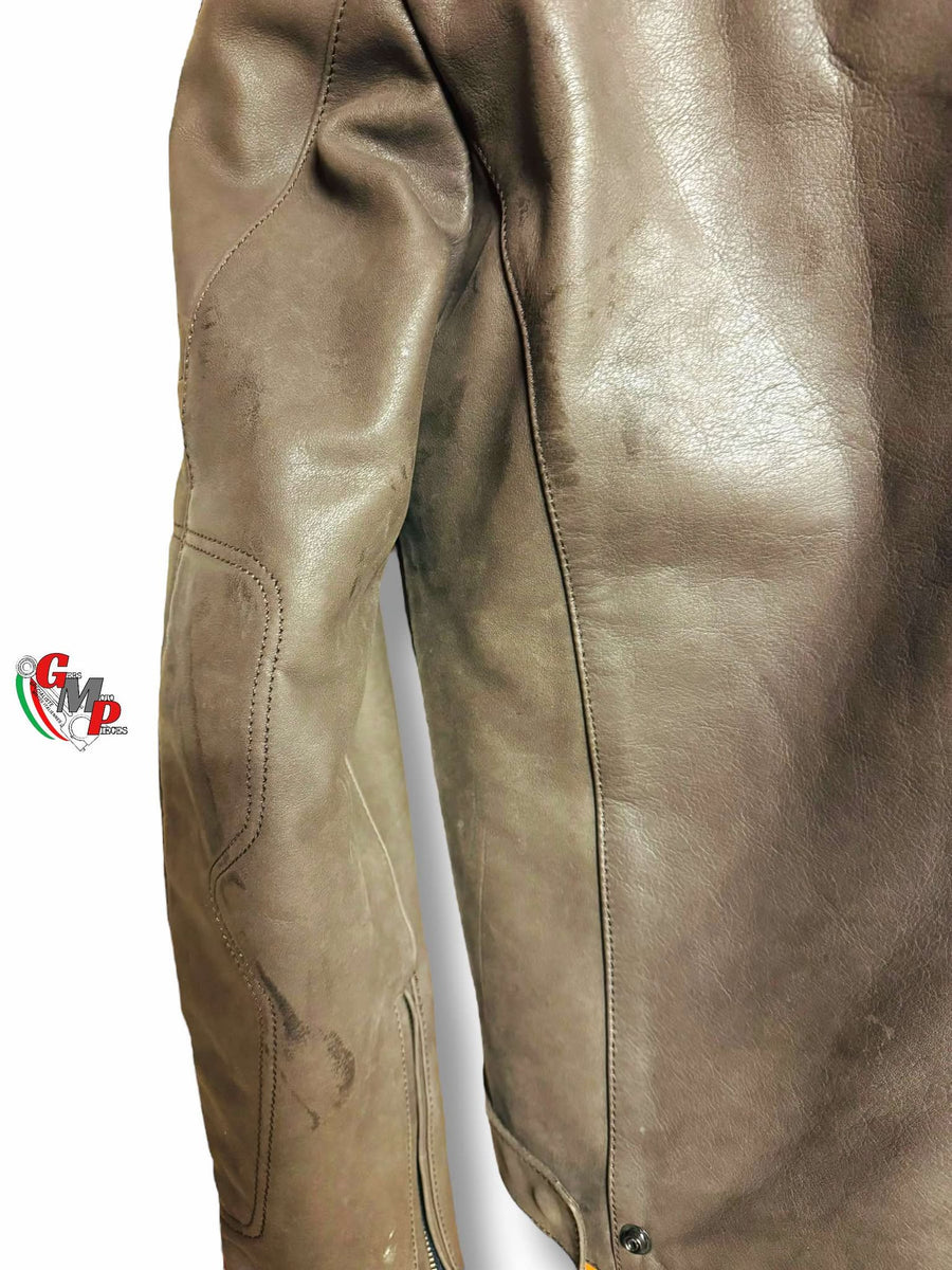 New Dainese Leather Motorcycle Jacket - Size 50
