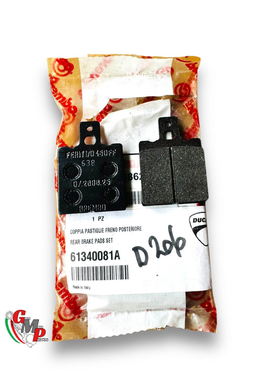 New Rear Brake Pads - Ducati