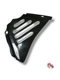 Carbon gearbox output sprocket cover - Ducati