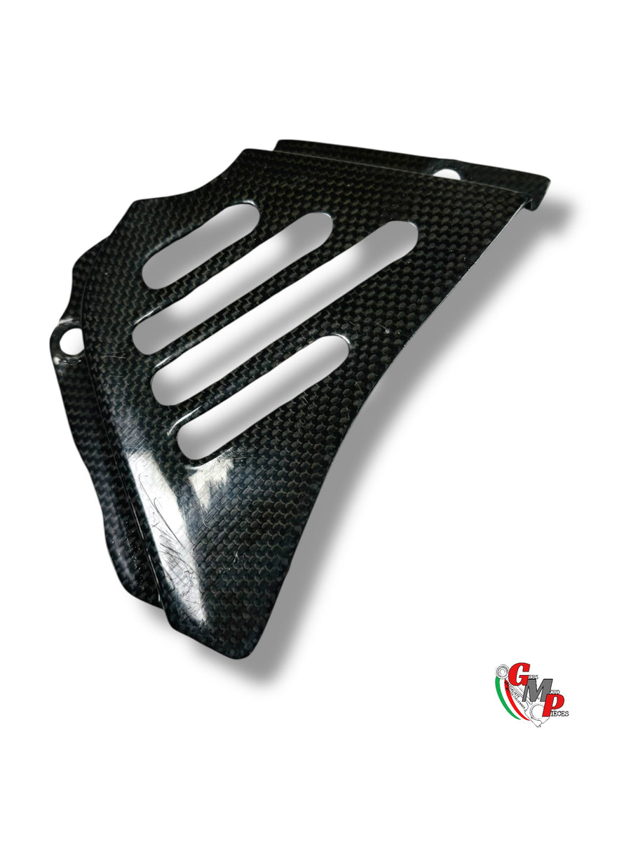 Carbon gearbox output sprocket cover - Ducati