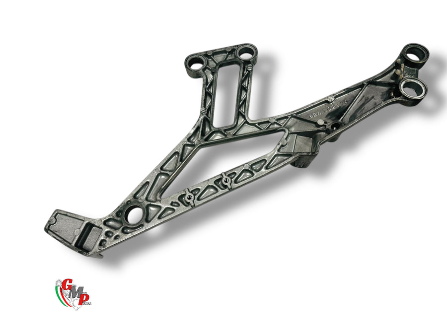 Polished Left Footrest Plate - Ducati