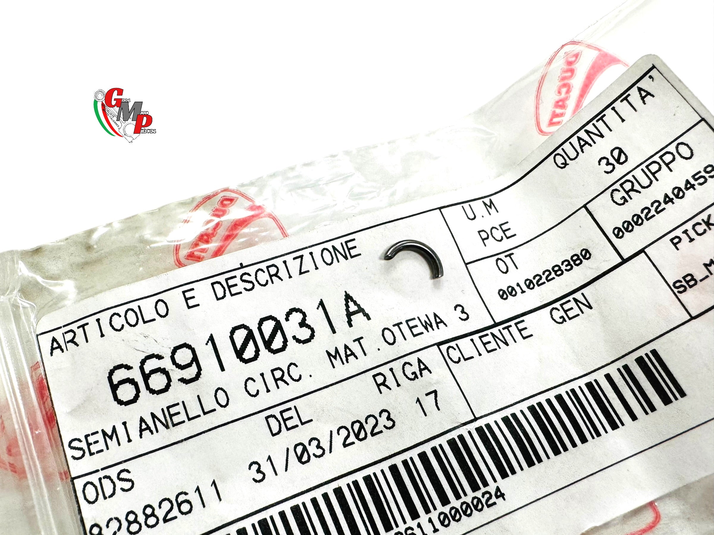 Demi Lune De Soupape NEUVE - Ducati