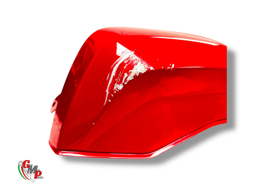 Red Left Luggage Compartment Cover - Ducati