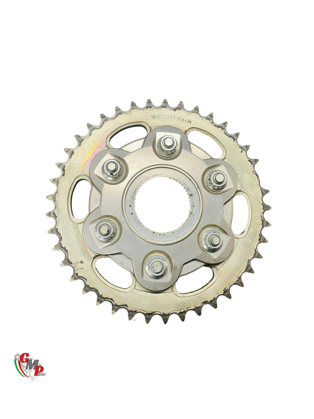 Crown Carrier with Crown and Silent Block 41 dts - Ducati Monster 1200 1200 R 1200 S Superbike SBK 1199 Panigale R final crown