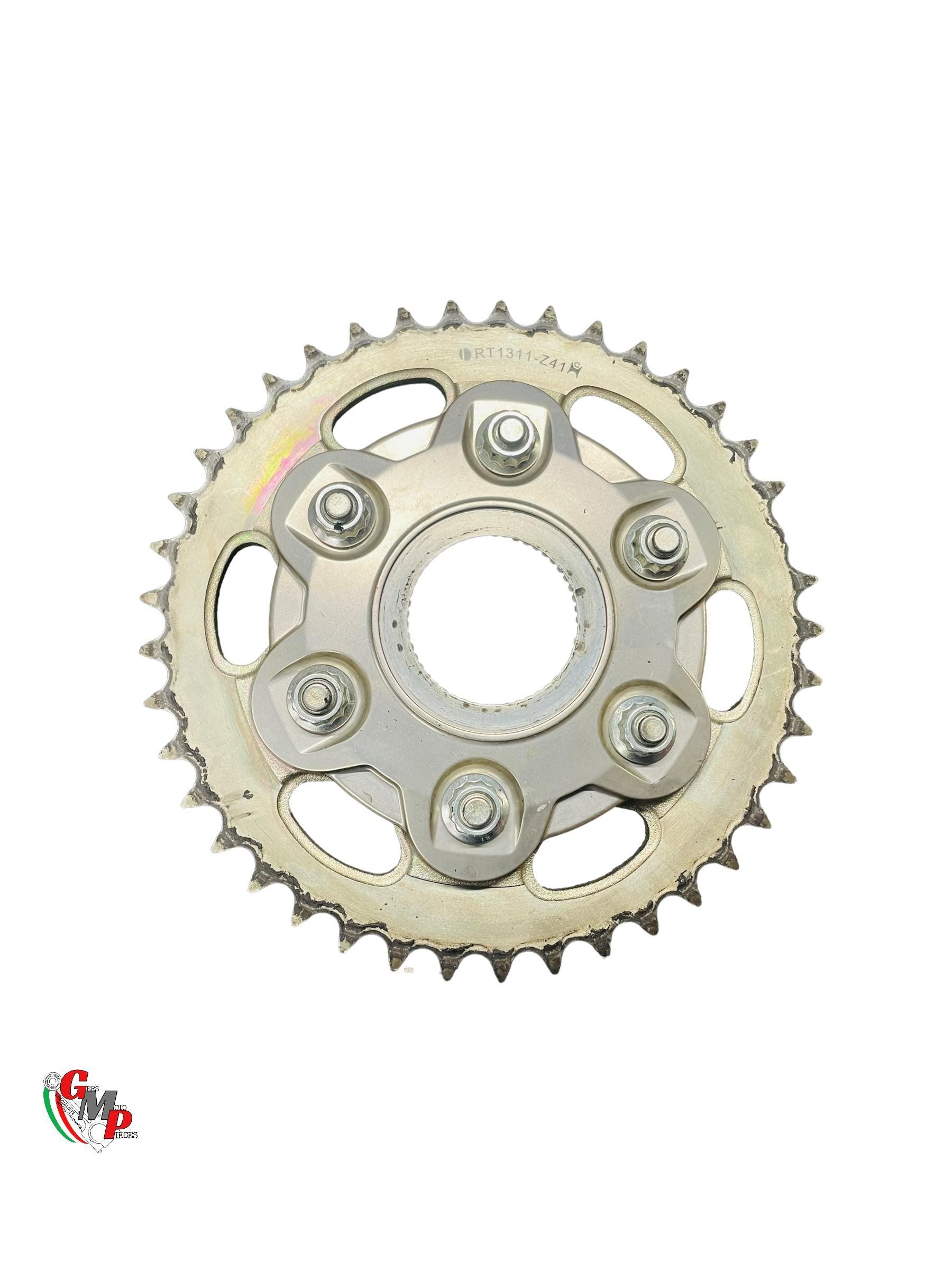 Crown Carrier with Crown and Silent Block 41 dts - Ducati Monster 1200 1200 R 1200 S Superbike SBK 1199 Panigale R final crown