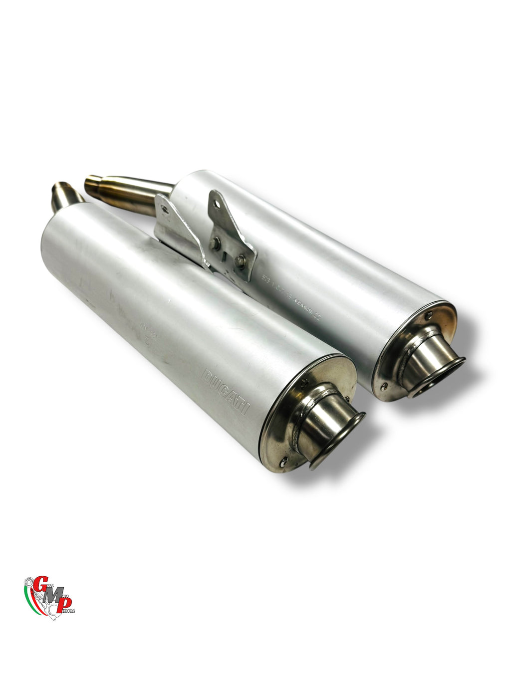 Pair of Original Silencers - Ducati
