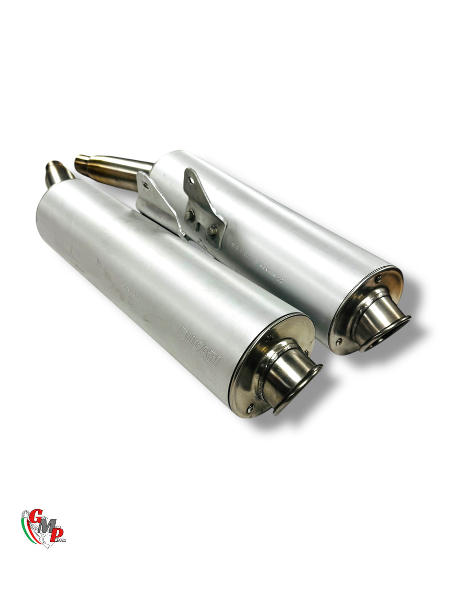 Pair of Original Silencers - Ducati