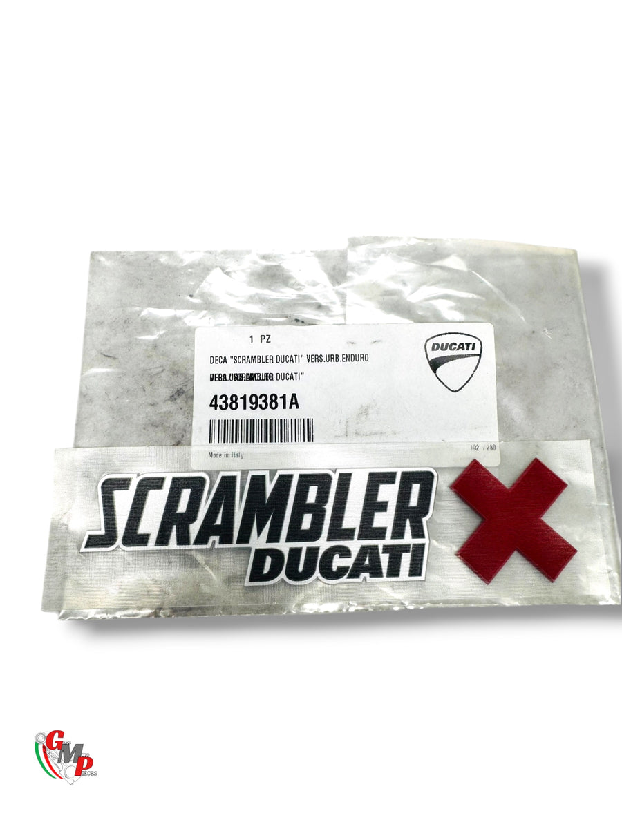 Decalcomanie Droite (Scrambler U.E.-D.S.) NEUF - Ducati