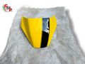 Yellow Seat Cowl Black Stripe NEW - Ducati