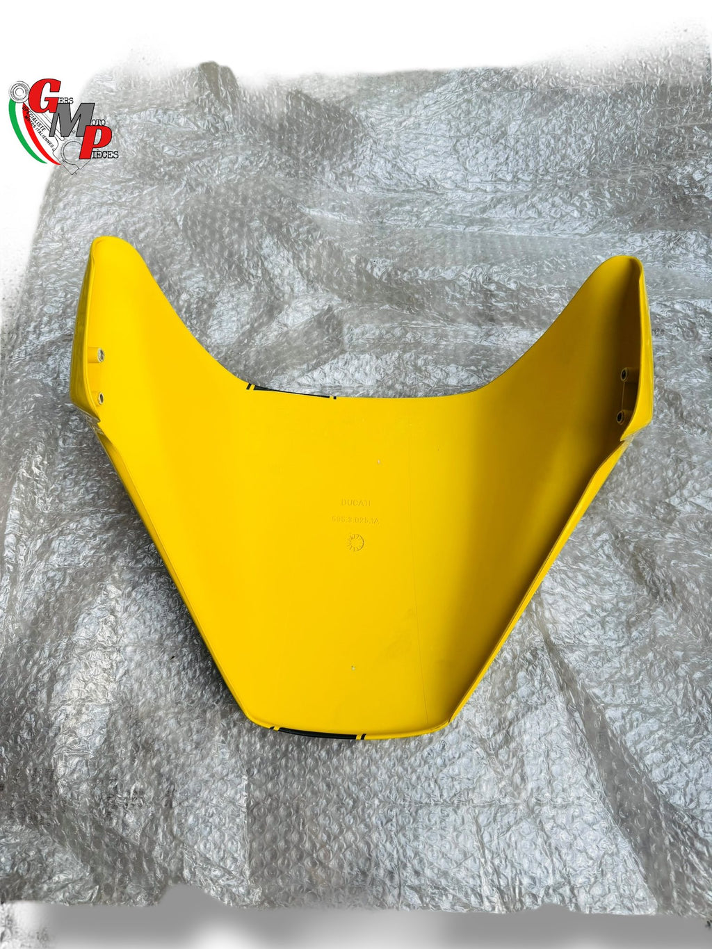 Yellow Seat Cowl Black Stripe NEW - Ducati