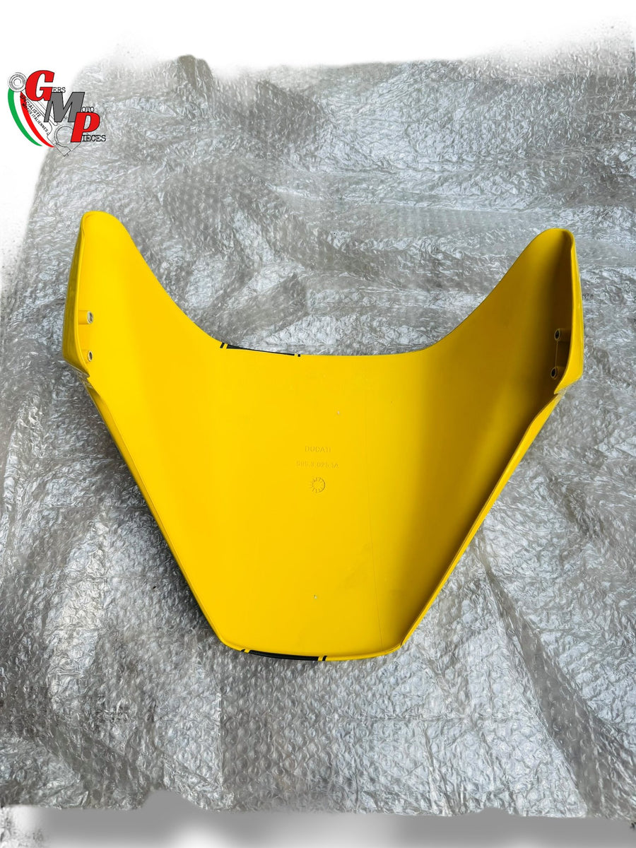 Yellow Seat Cowl Black Stripe NEW - Ducati