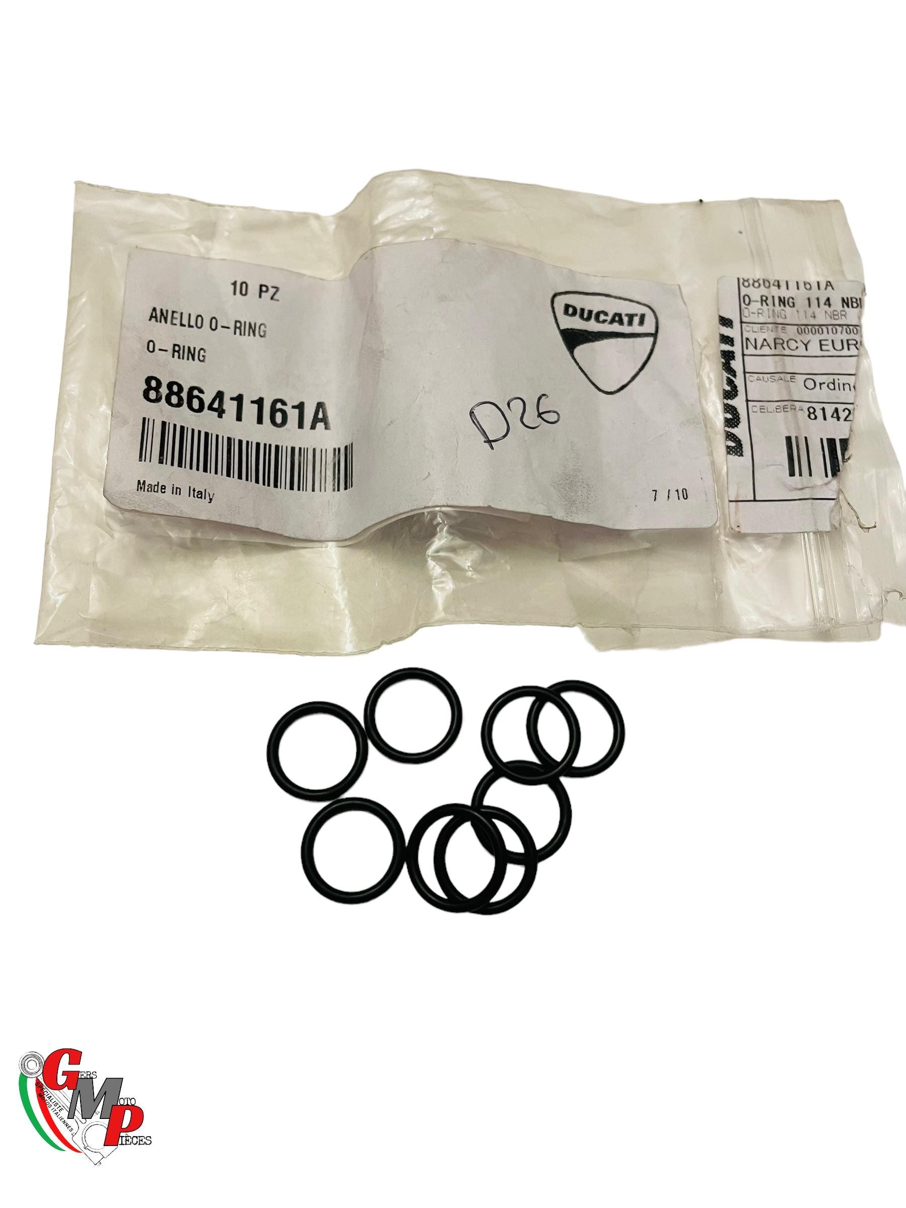 O-ring Pivot Screw Brake Pedal Selector NEW - Ducati