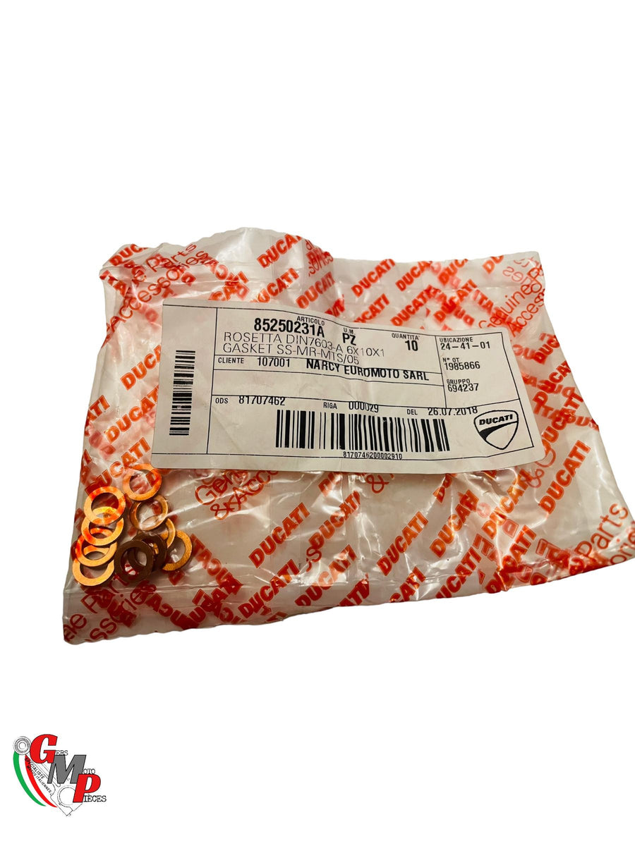 Copper Gasket Engine Crankcase Screw NEW - Ducati