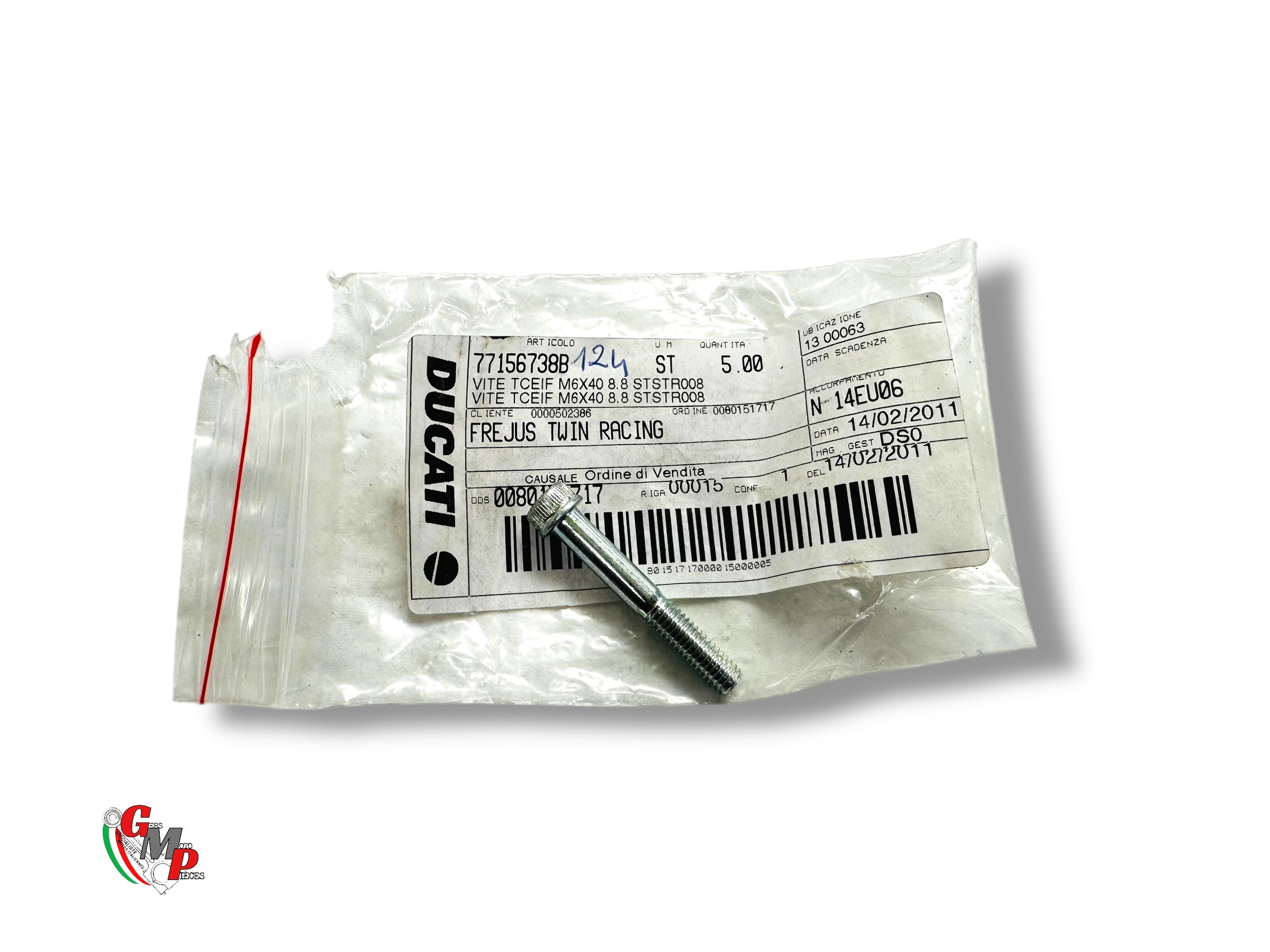 Vis Tceif M6X40 NEUVE - Ducati