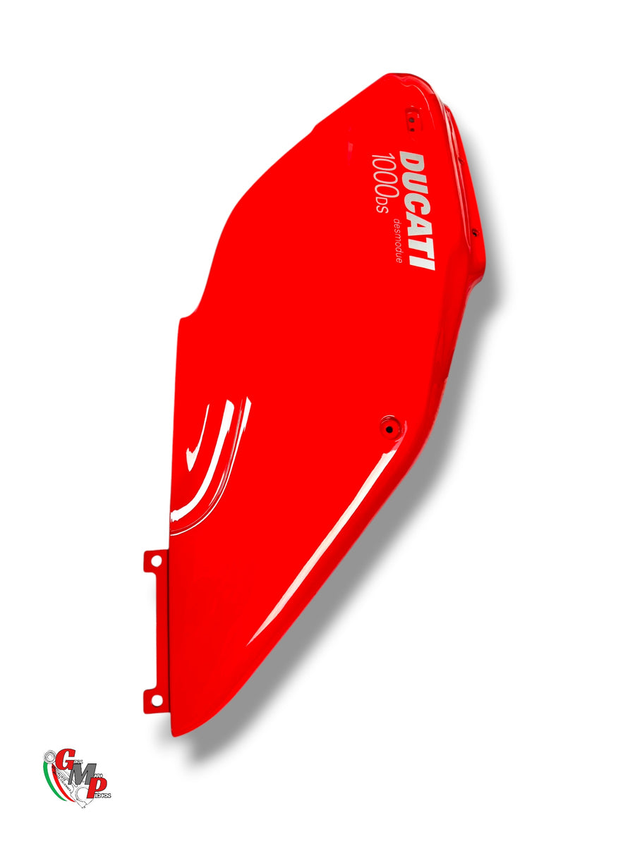 Left Upper Red Half Fairing - Ducati