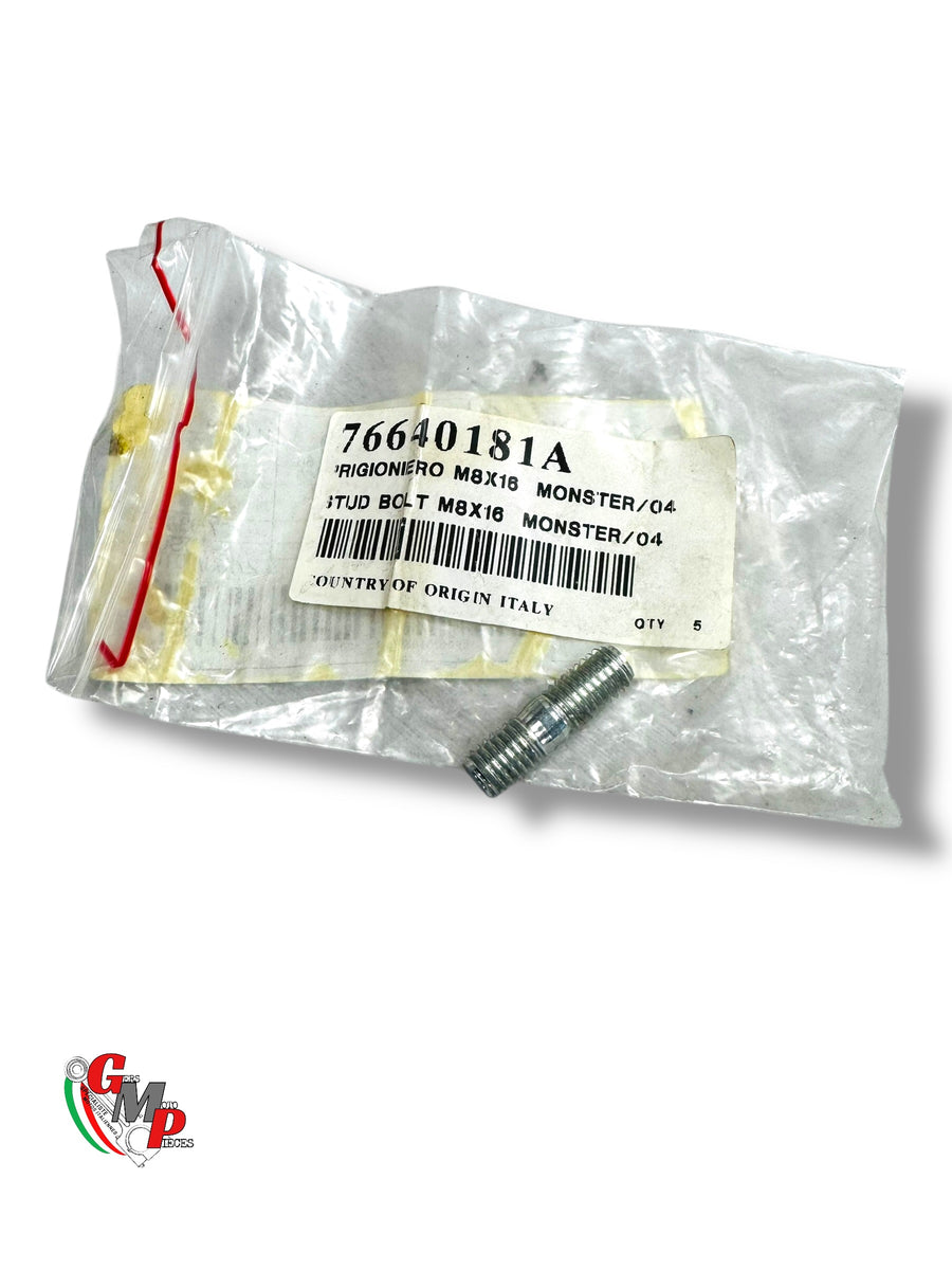 Stud Admission M8X16 NEW - Ducati