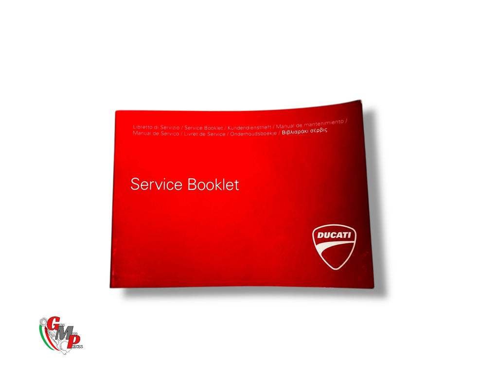 Maintenance Manual It/Gb/De/Es/Pt/Fr/Nl/Gr - Ducati