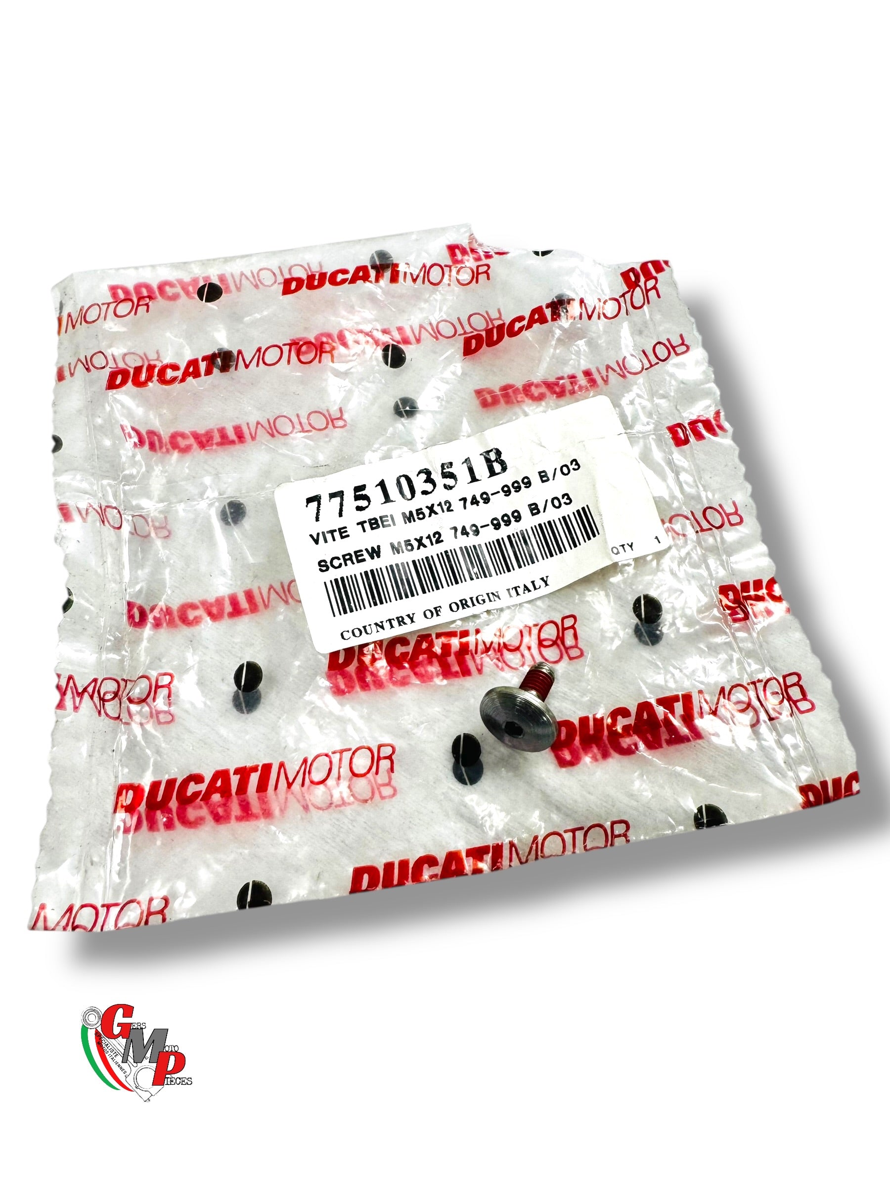 Screw Tbei M5X12 NEW - Ducati