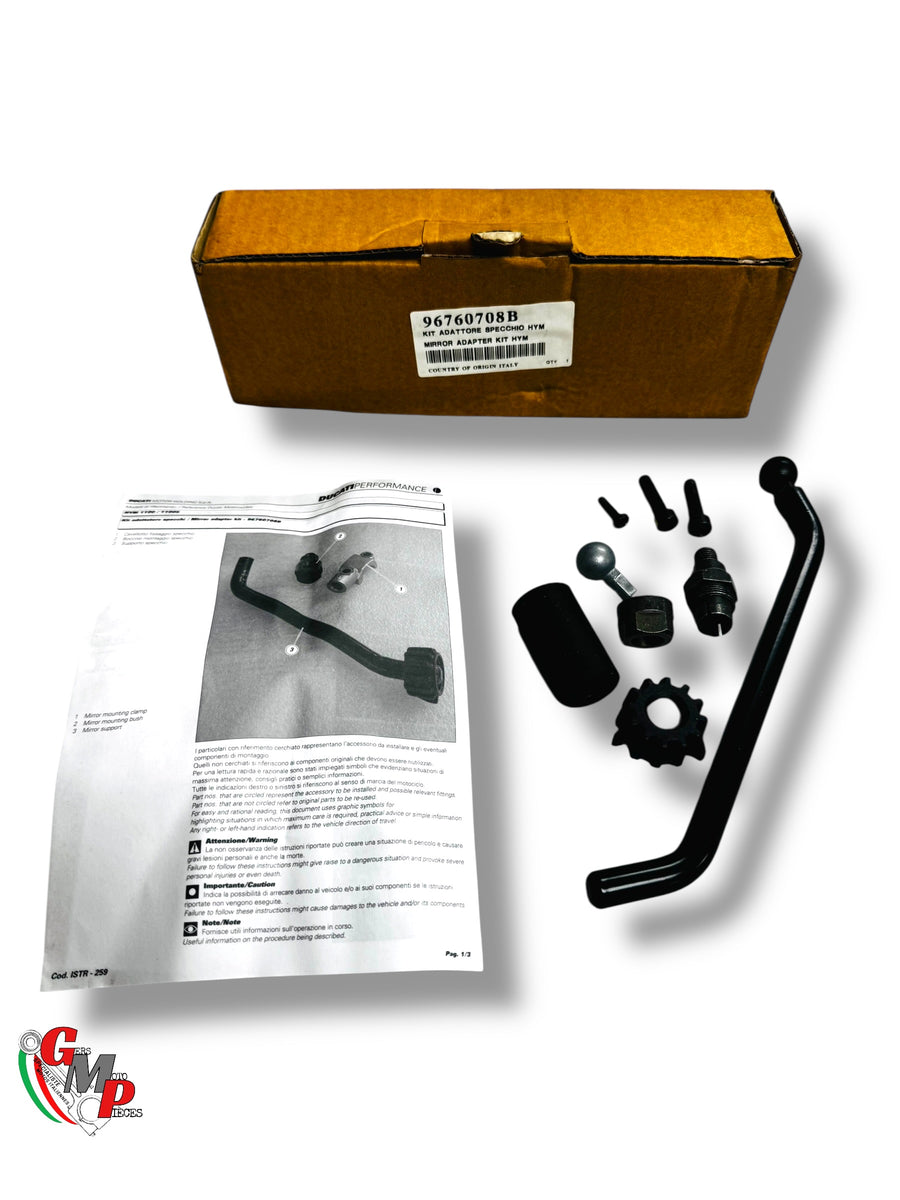 NEW Handlebar Mirror Mount Stem - Ducati