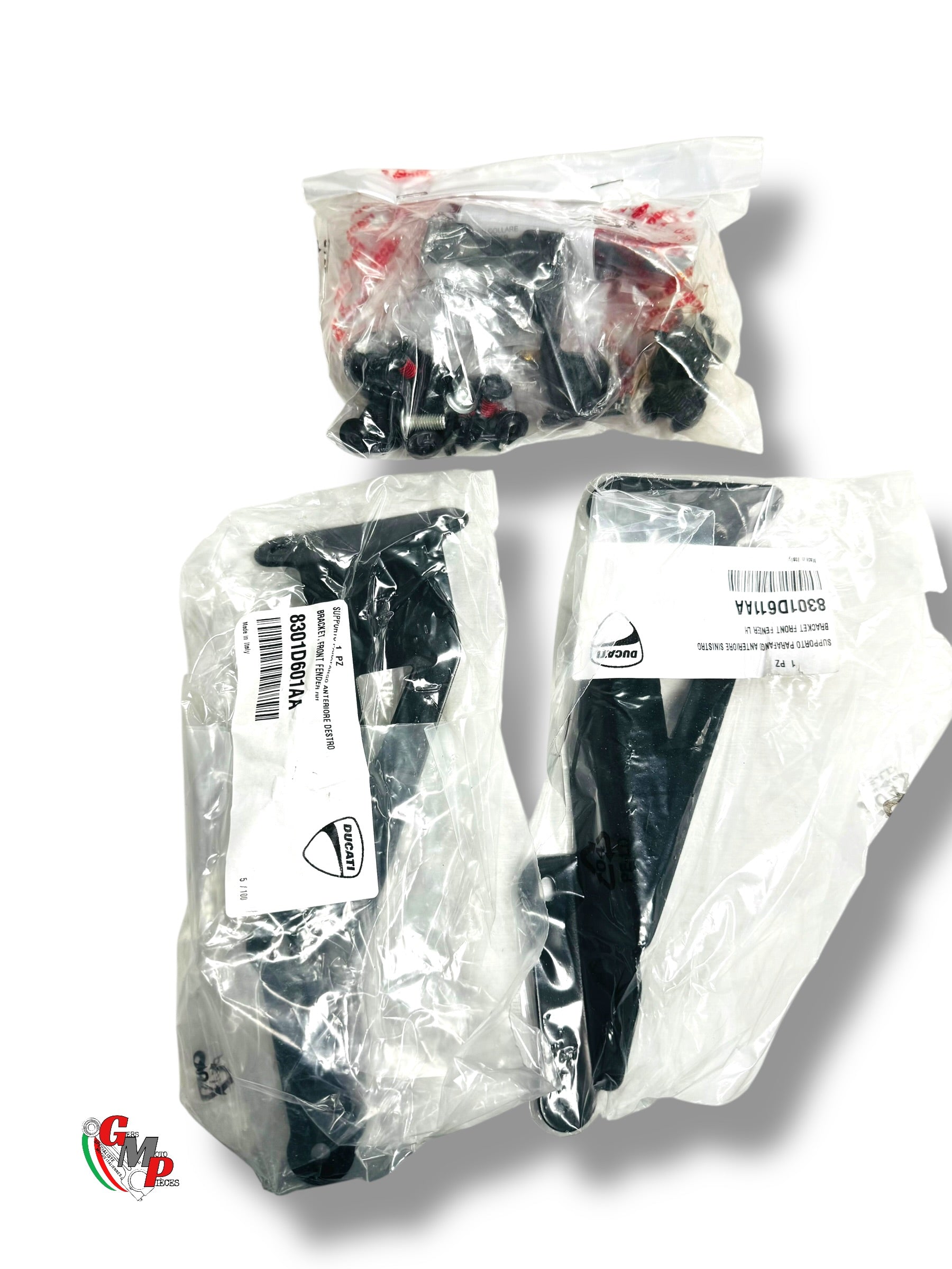 Complete Front Mudguard Aluminium Fixing Kit NEW - Ducati