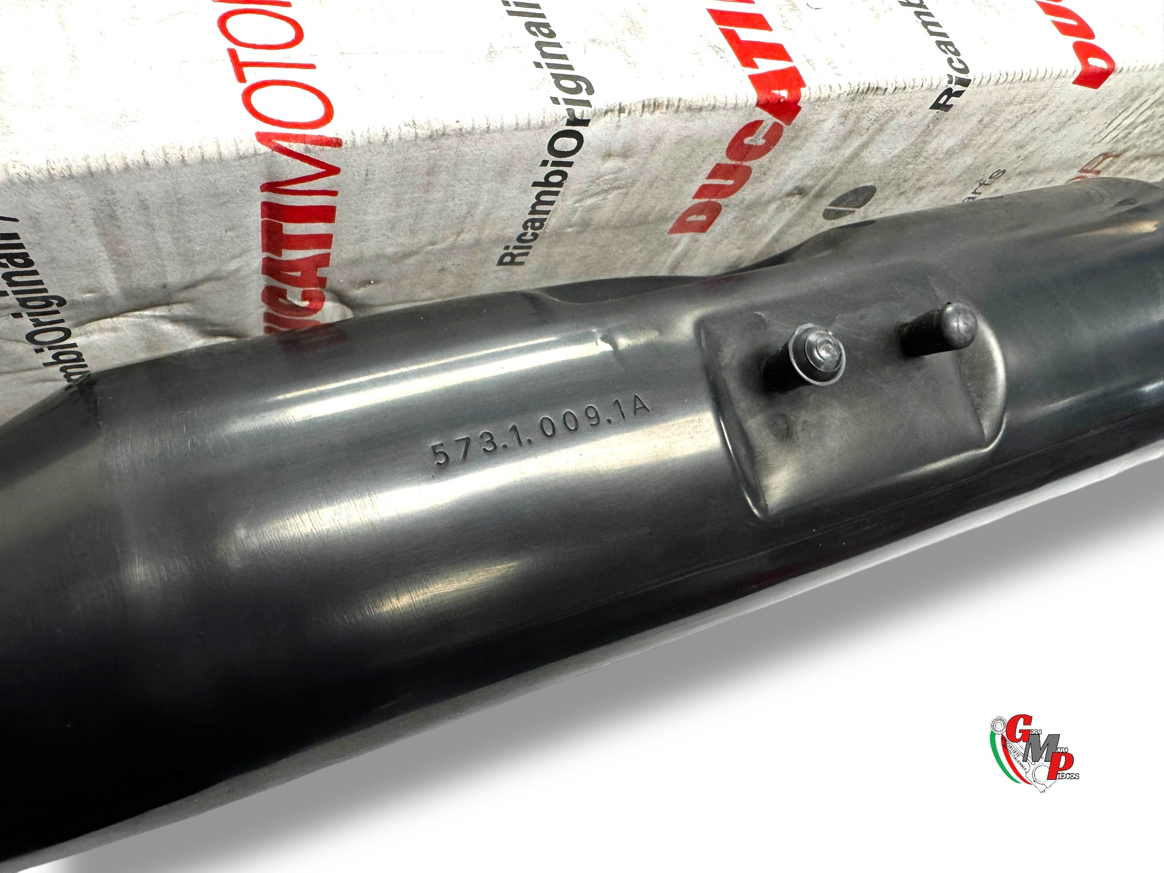 New Stainless Steel Straight Silencer - Ducati