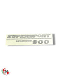 Decalcomanie Droit Supersport NEUF - Ducati