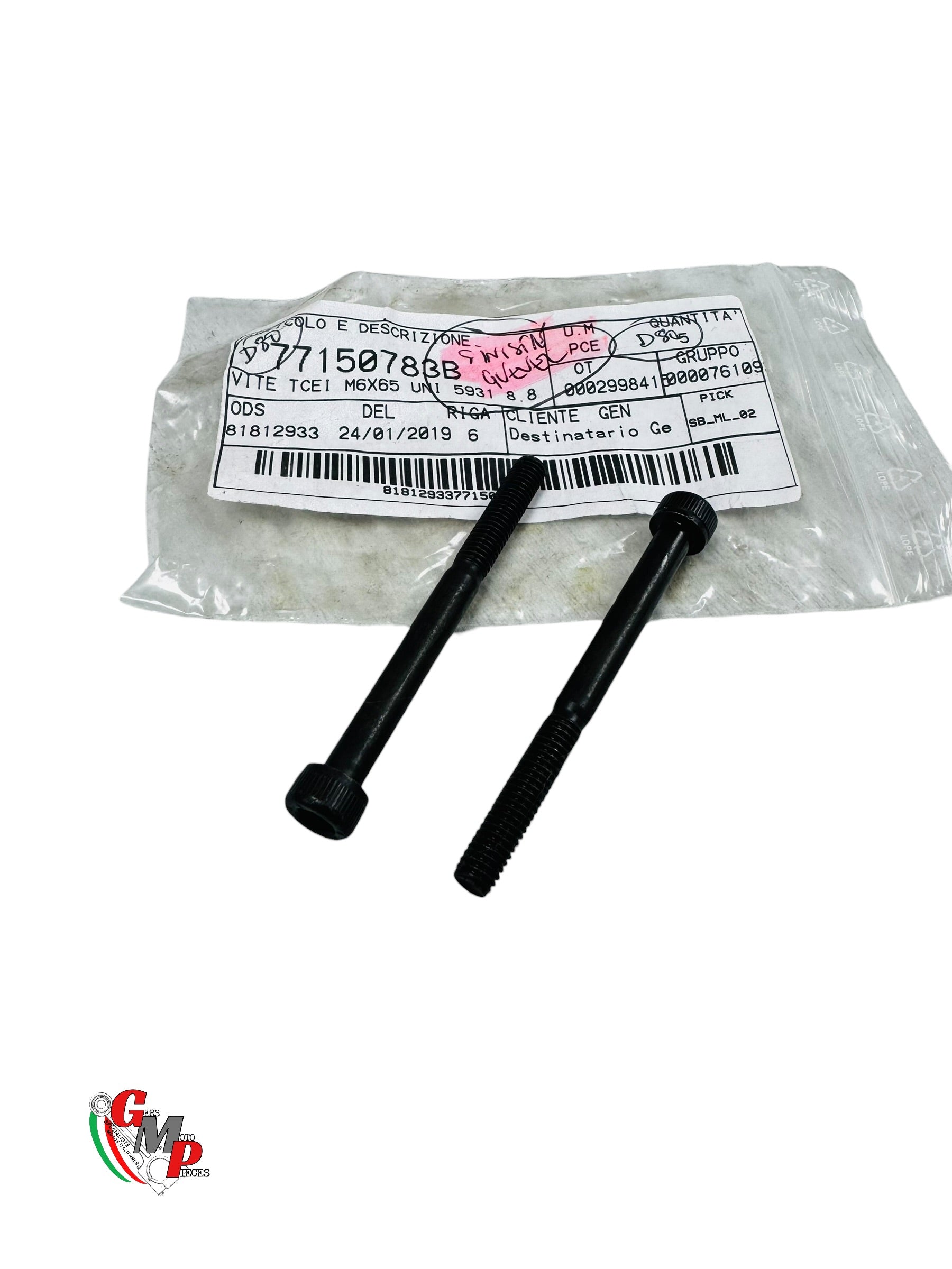 Vis Tcei M6X65 NEUVE - Ducati