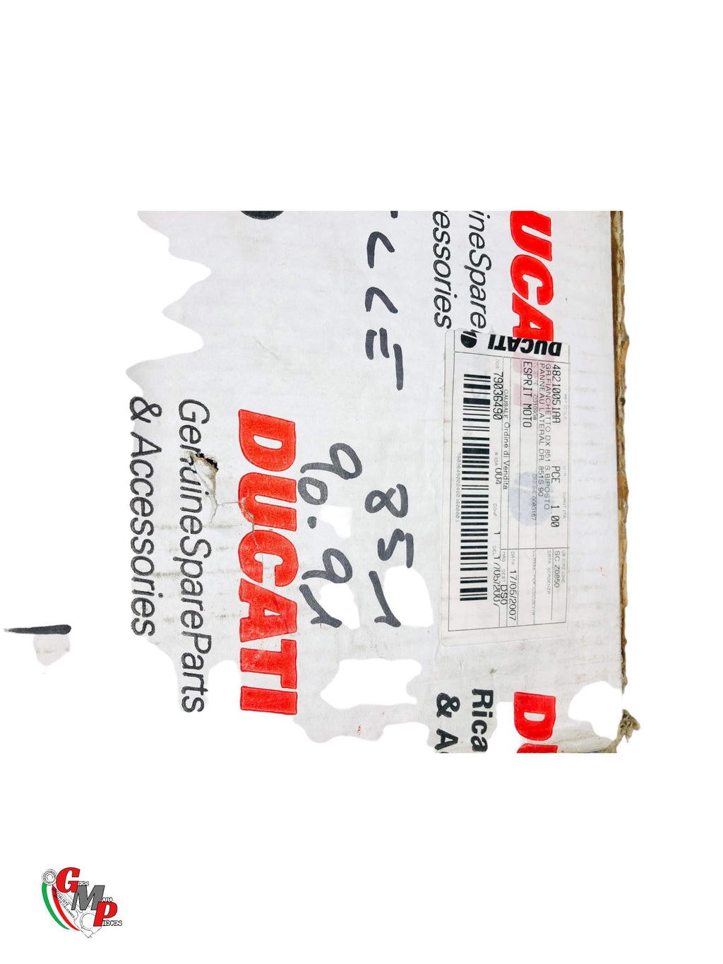New Right Side Panel Fairing - Ducati