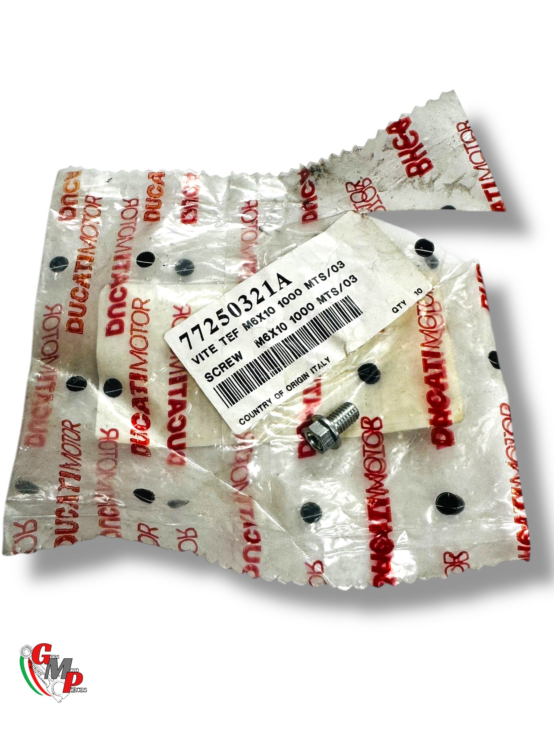 Vis Tef M6X10 NEUVE - Ducati