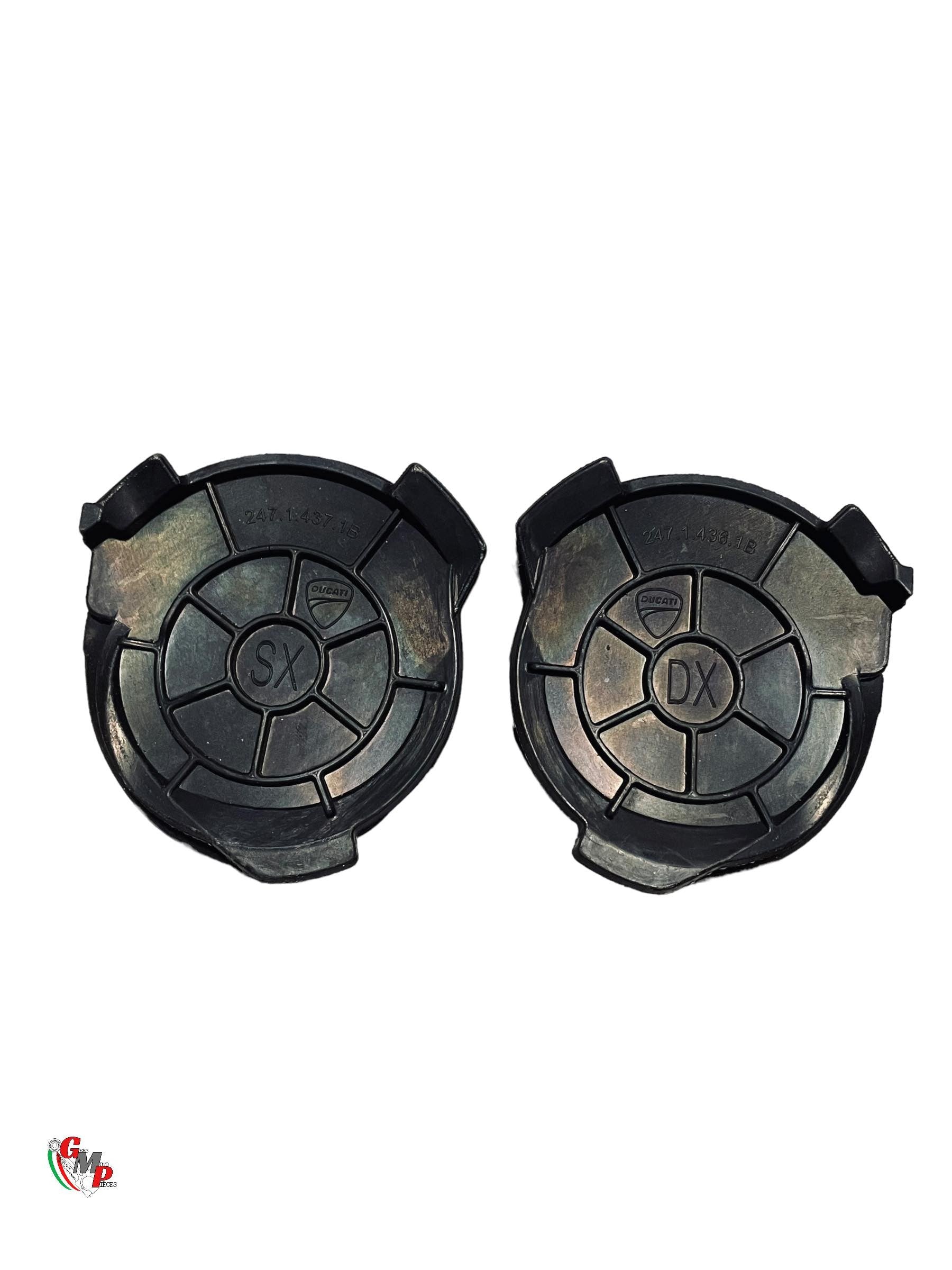 Pair of Optical Adjustment Covers - Ducati