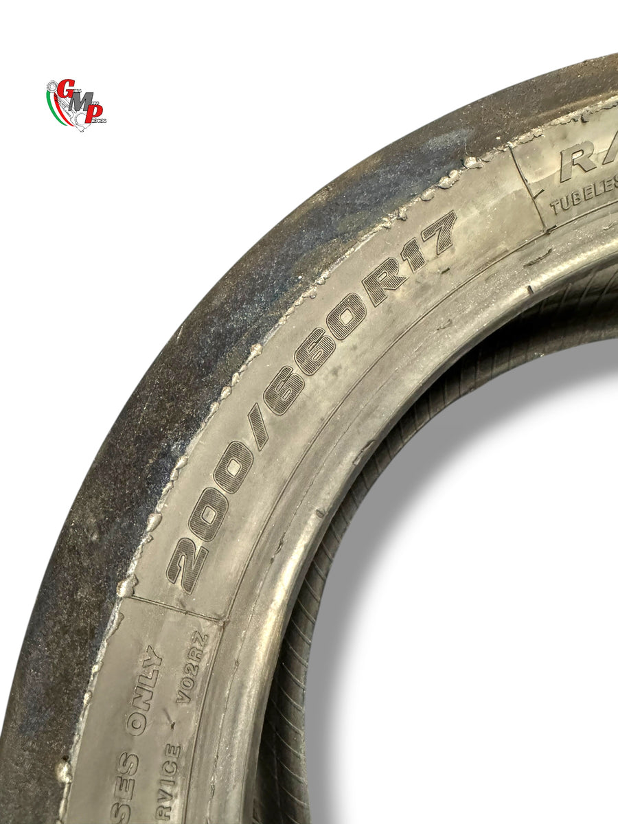 Bridgestone V02 Slick Tire 200/660-17