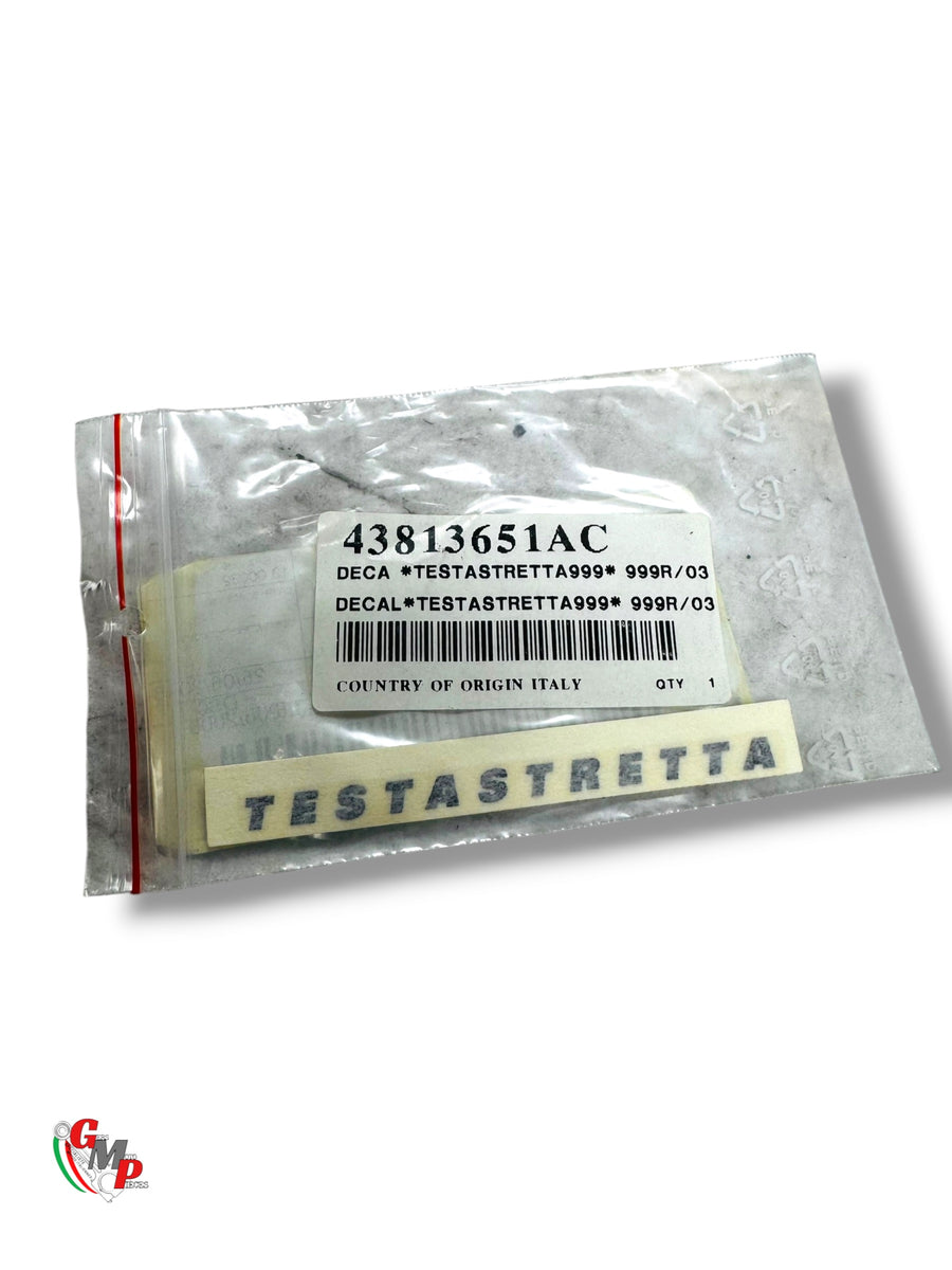 New Testastretta decal – Ducati