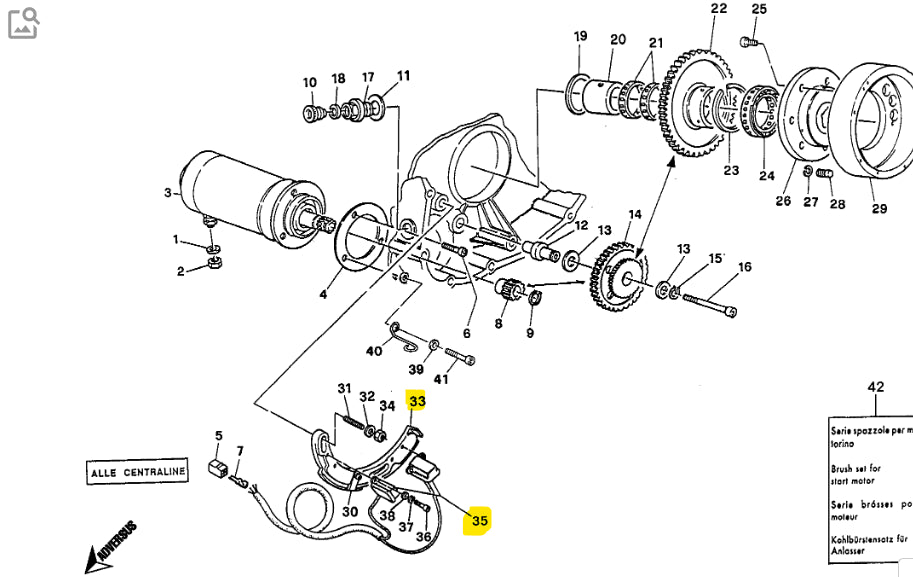Cable Passage Pick-up Sensor Ignition - Ducati