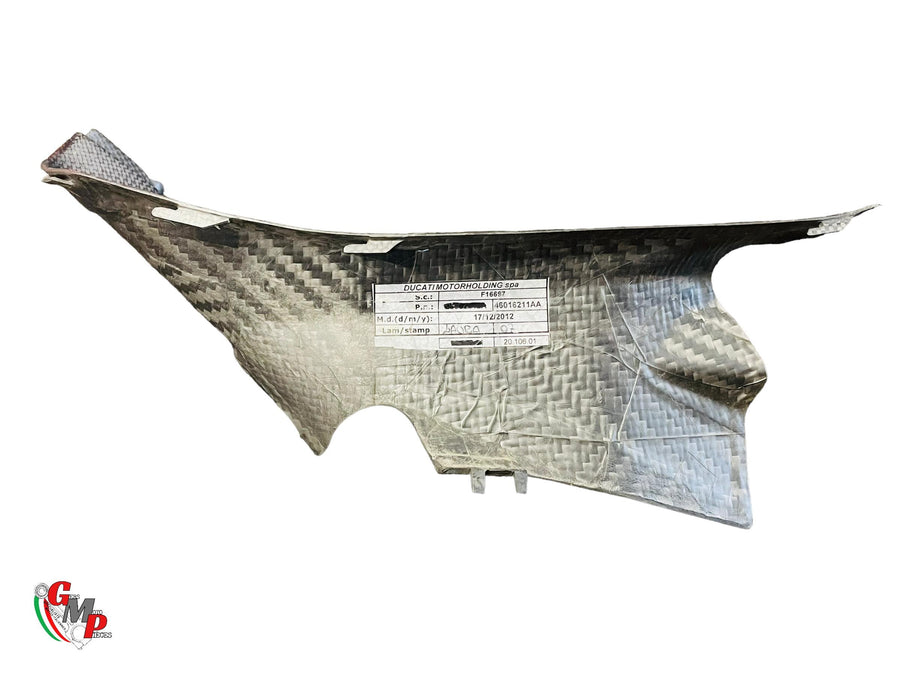 Ducati Performance Carbon Right Fork Cover - Ducati